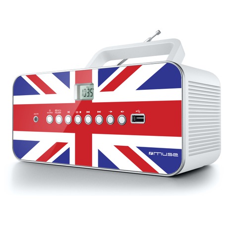Radiopřijímač MUSE M-28UK s CD/USB - MUSE M-28UK (foto 1)