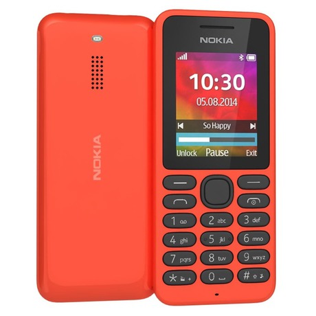 Mobilní telefon Nokia 130 Dual Sim - červený - Nokia 130 Dual Sim -&nbsp;červený (foto 2)