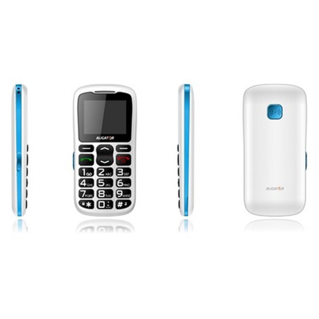 Mobilní telefon Aligator A430 - bílý/modrý - Aligator A430 -&nbsp;bílý/modrý (foto 2)