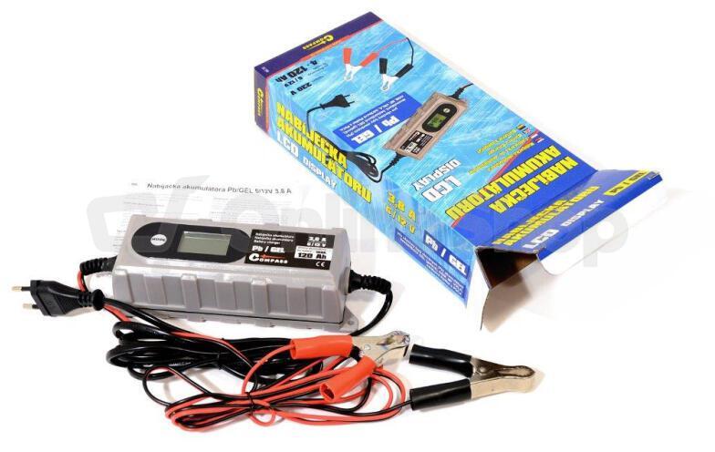 Nabíječka akumulátorů COMPASS 07146 6/12V