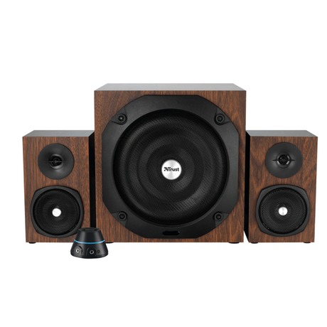 Reproduktory Trust Vigor 2.1 - hnědé - Trust Vigor 2.1 Subwoofer -&nbsp;hnědé (foto 4)