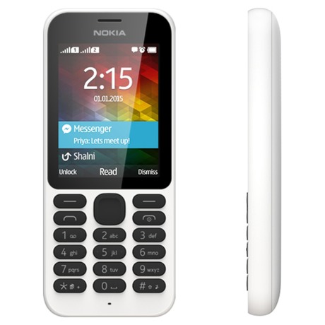 Mobilní telefon Nokia 215 DualSim - bílý - Nokia 215 DualSim -&nbsp;bílý (foto 2)