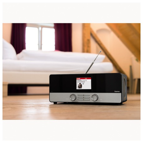 Radiopřijímač Hama DIR3100 DAB+ internetové rádio - Hama DIR3100 DAB+, černé (foto 3)