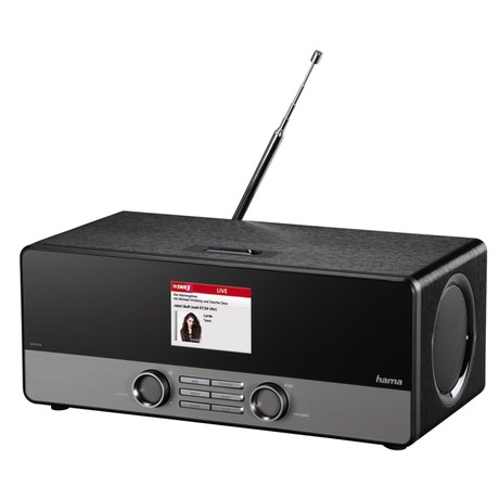 Radiopřijímač Hama DIR3100 DAB+ internetové rádio - Hama DIR3100 DAB+, černé (foto 4)