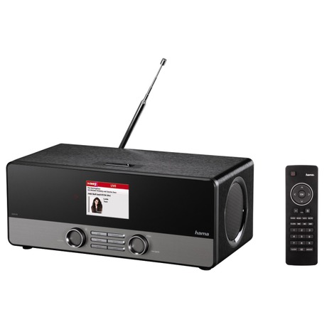Radiopřijímač Hama DIR3100 DAB+ internetové rádio - Hama DIR3100 DAB+, černé (foto 9)