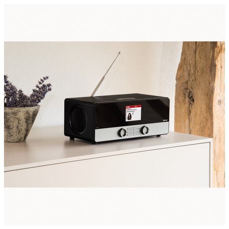 Radiopřijímač Hama DIR3100 DAB+ internetové rádio - Hama DIR3100 DAB+, černé (foto 11)
