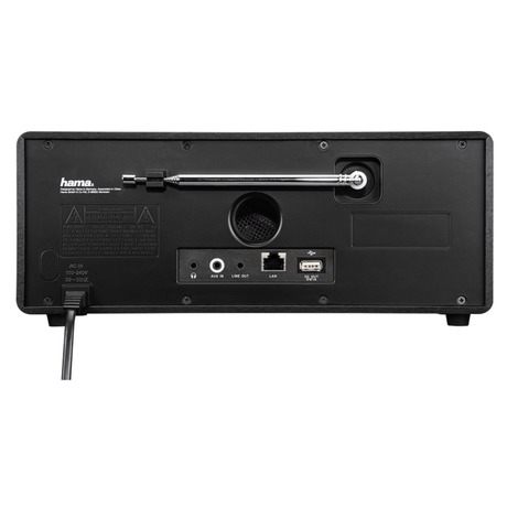 Radiopřijímač Hama DIR3100 DAB+ internetové rádio - Hama DIR3100 DAB+, černé (foto 15)