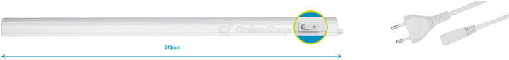 LED zářivka Retlux RLL 506 - T5 8W 60cm