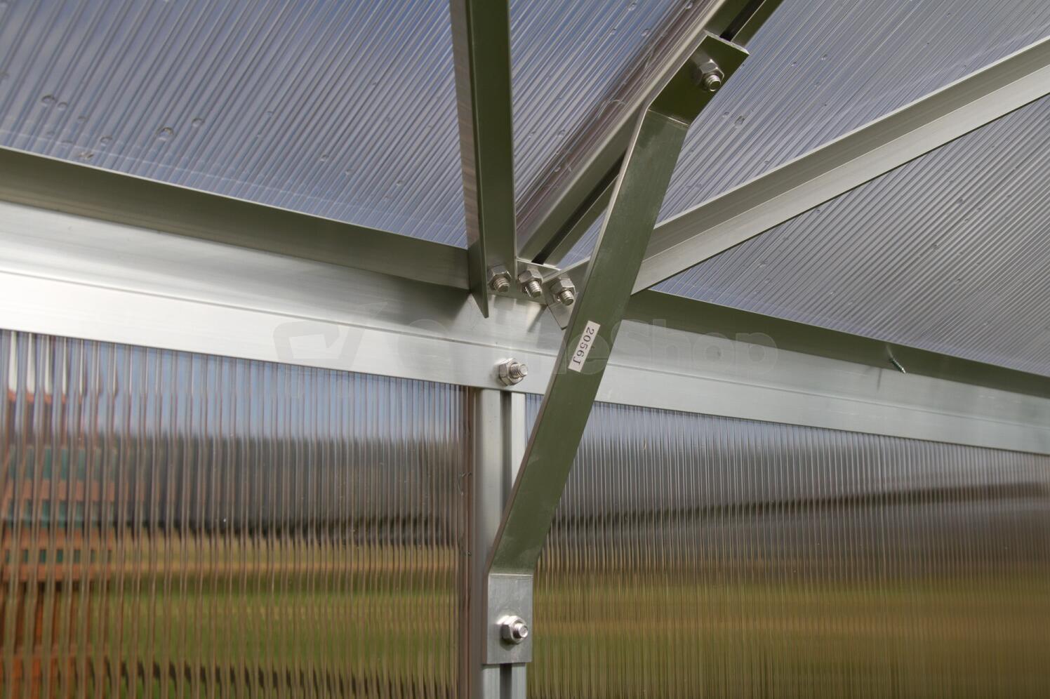 Skleník VITAVIA URANUS 8300 PC 6 mm stříbrný LG186
