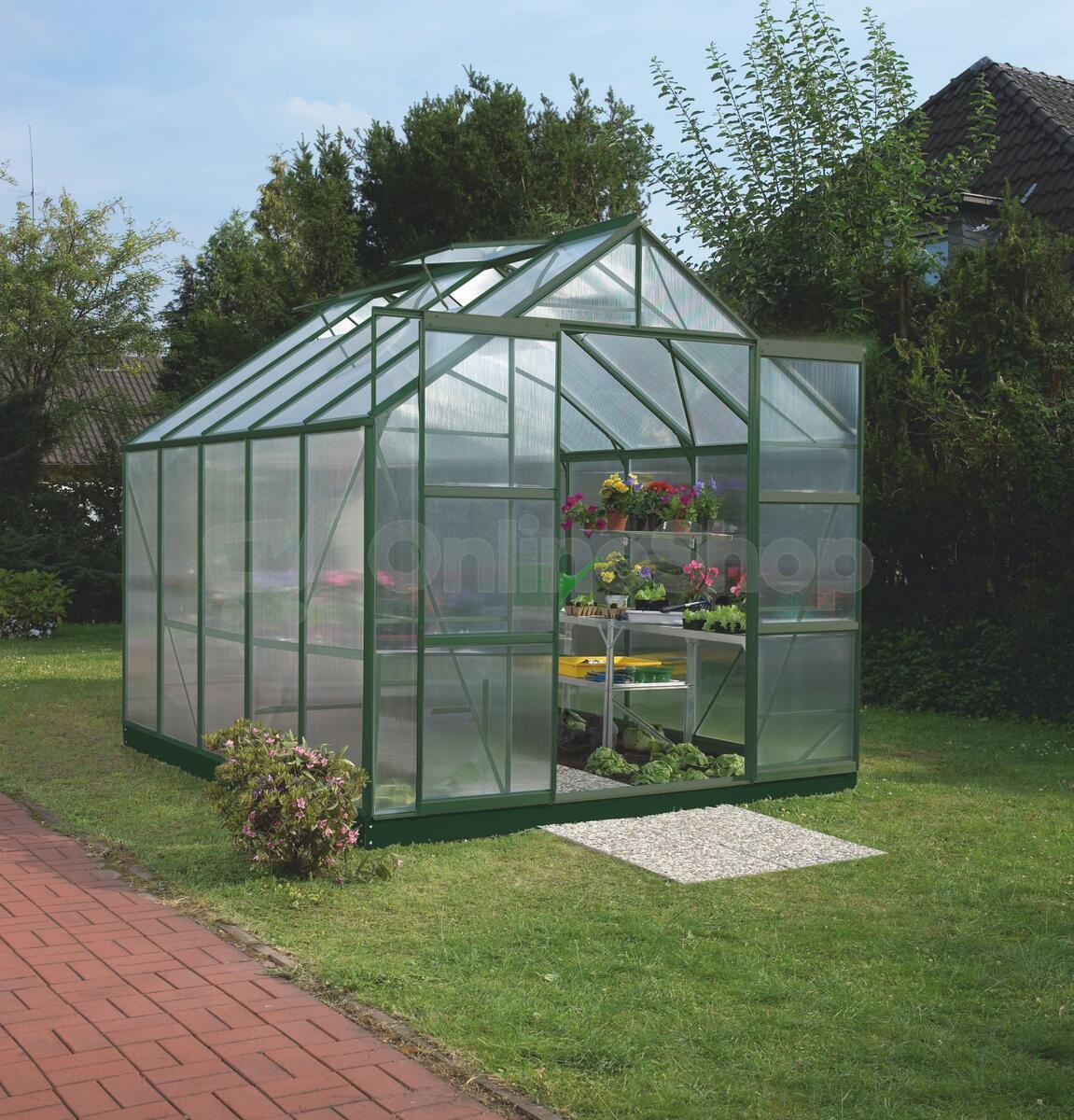 Skleník VITAVIA URANUS 8300 PC 6 mm zelený LG585