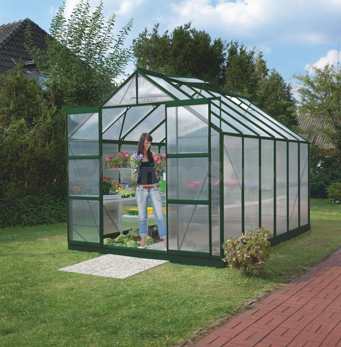 Skleník VITAVIA URANUS 9900 PC 4 mm zelený LG586