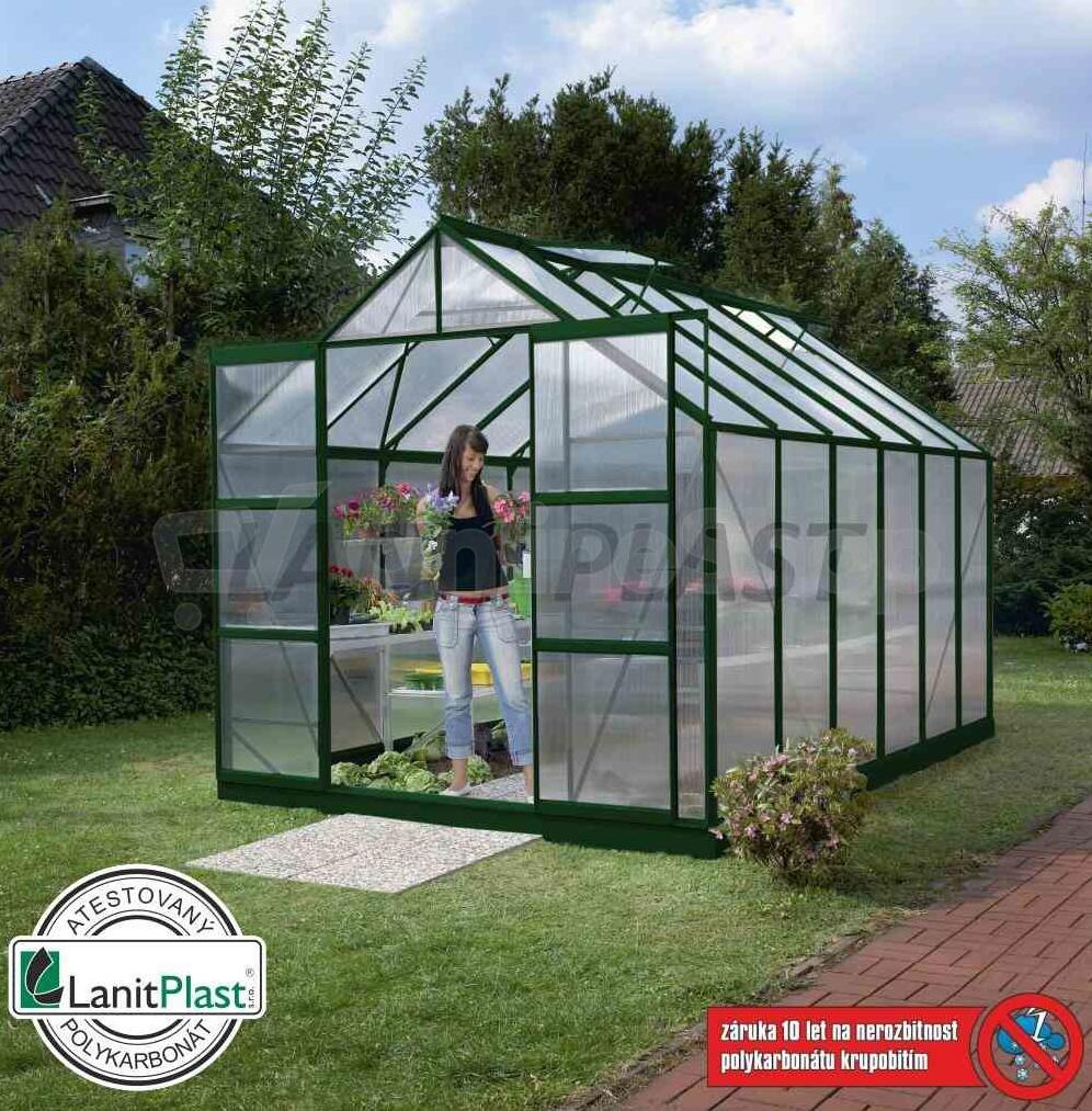 Skleník VITAVIA URANUS 9900 PC 6 mm zelený LG587