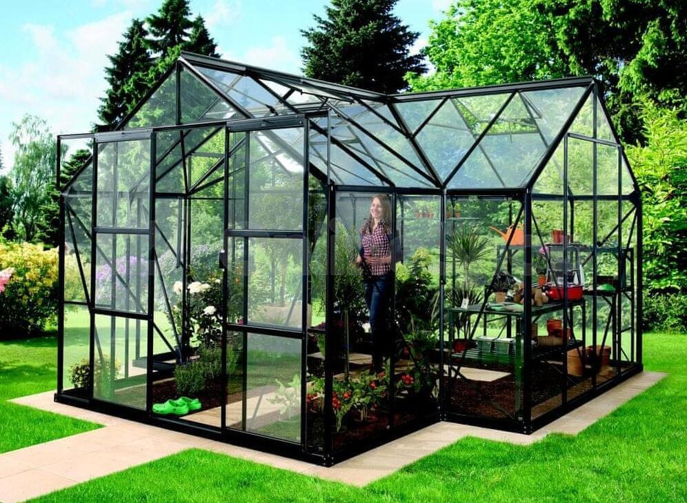 Skleník VITAVIA SIRIUS PC 6 mm černý LG633