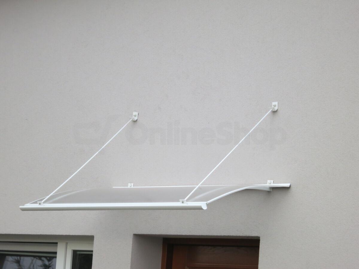 Stříška nad dveře LANITPLAST TURKUS 140/85 bílá LG706
