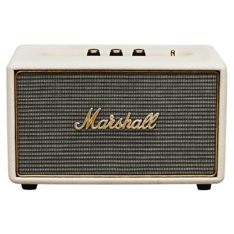 Přenosný reproduktor Marshall Bluetooth Acton, krémový - Marshall Acton Bluetooth, krémový (foto 1)