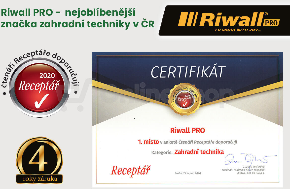 Křovinořez Riwall RPB 520