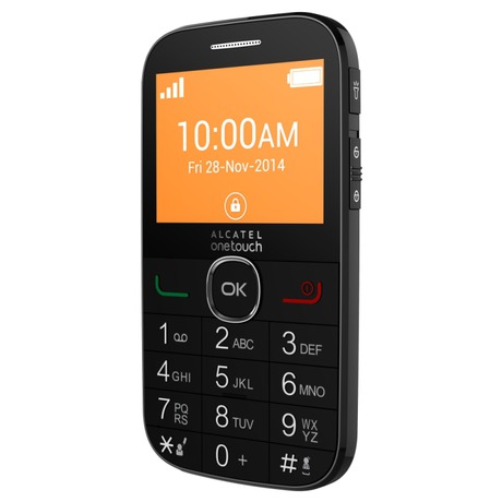 Mobilní telefon ALCATEL ONETOUCH 2004C - černý - Alcatel ONETOUCH 2004C -&nbsp;černý (foto 1)