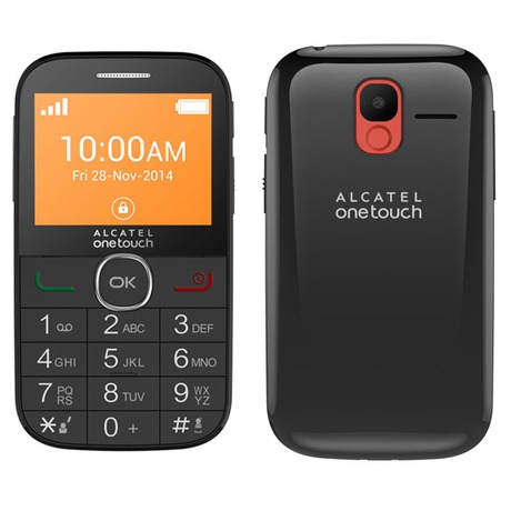 Mobilní telefon ALCATEL ONETOUCH 2004C - černý - Alcatel ONETOUCH 2004C -&nbsp;černý (foto 2)