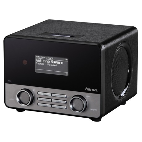Radiopřijímač Hama IR 110 internetové rádio - Hama IR110, černé (foto 4)