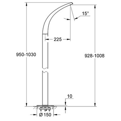 Grohe Ondus - vanová vpusť (13217000) - Grohe Ondus -&nbsp;vanová vpusť (foto 1)