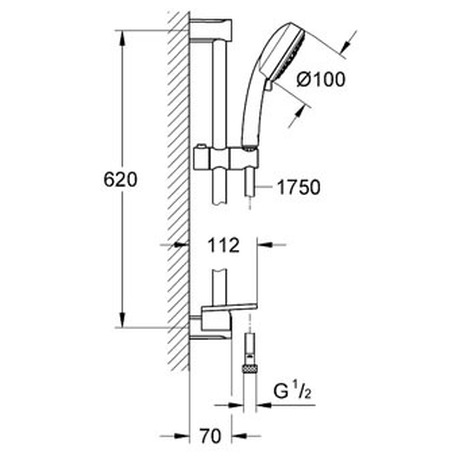 Grohe New Tempesta Cosmopolitan 100 - Array (27576001)