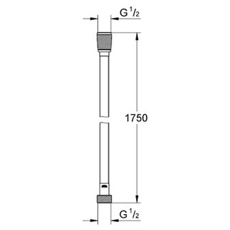 Grohe - sprchová hadice Silverflex 175 cm (28388000) - Grohe -&nbsp;sprchová hadice Silverflex 175 cm (foto 1)
