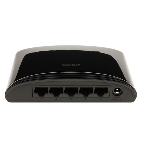 Switch D-Link DES-1005D 5 port, 10/100 Mb/s - D-Link DES-1005D 5&nbsp;port, 10/100 Mb/s (foto 3)