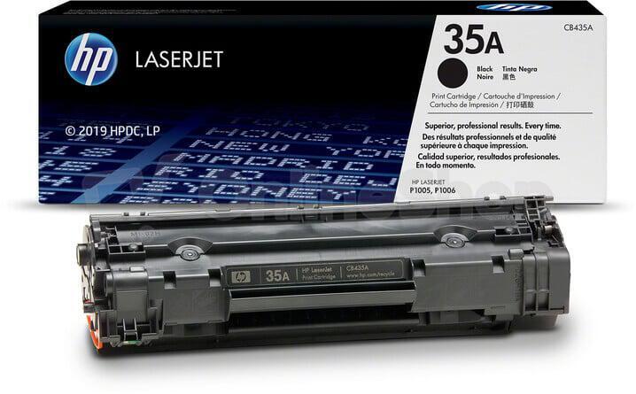 CB435A (35A) - Cartouche laser HP compatible noire (1 500 pages) main image 0