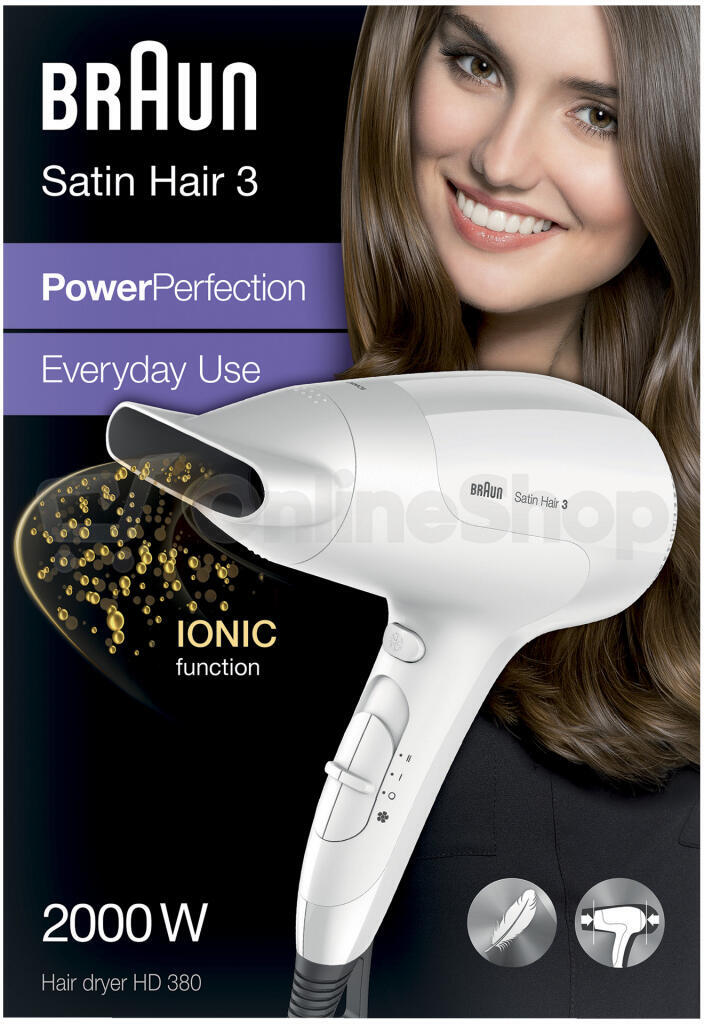 BRAUN Satin Hair 3 HD 380