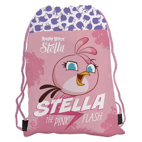 Sáček na přezůvky P + P Karton Angry Birds Stella - P +&nbsp;P Karton Angry Birds Stella (foto 1)