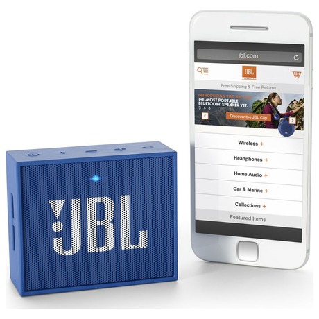 Přenosný reproduktor JBL GO, modrý - JBL GO, modrý (foto 5)