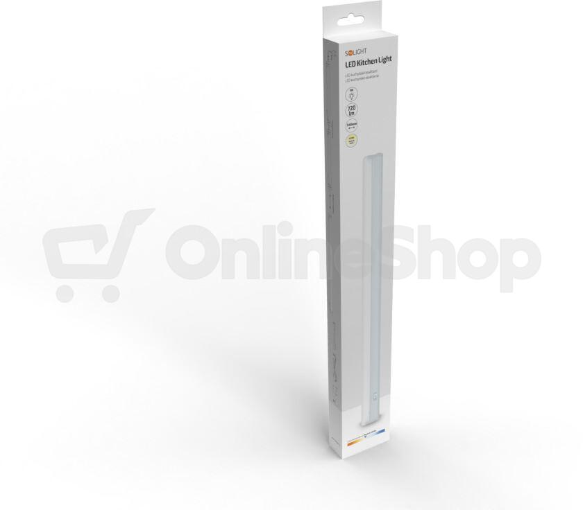 Solight LED kuchyňské svítidlo T5, vypínač, 9W, 4100K, 54cm