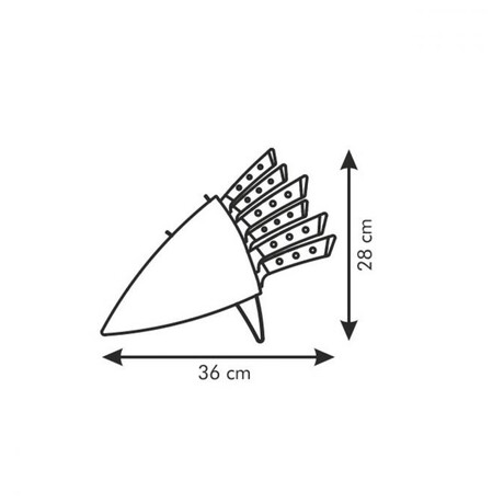 SET Sada ndob Tescoma COMPACT, 6ks + Sada no Tescoma blok na noe AZZA, se 6 noi