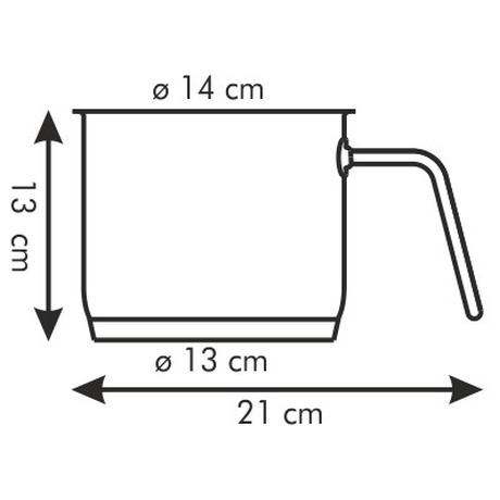 Mlkovar Tescoma HOME PROFI pr. 14 cm, 1,8 l