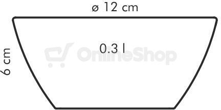 Miska Tescoma CREMA pr. 12 cm