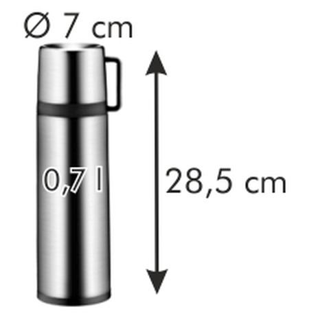 Termoska Tescoma CONSTANT 0,7 l, nerezov