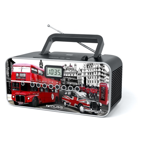 Radiopřijímač MUSE M-22 Londýn design - MUSE M-22 Londýn design (foto 1)
