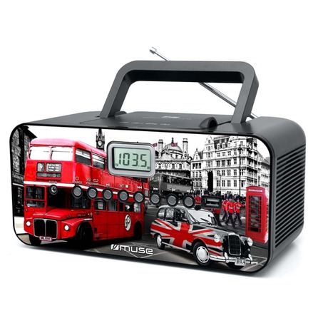 Radiopřijímač MUSE M-28 Londýn design - MUSE M-28 Londýn design (foto 2)