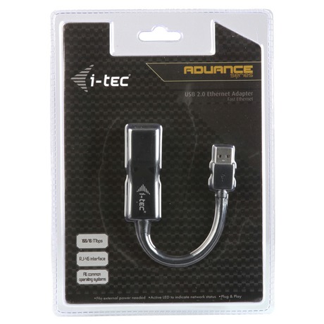 Síťová karta i-Tec USB 2.0, 100/10Mbps - I-TEC USB 2.0/RJ45 (foto 1)