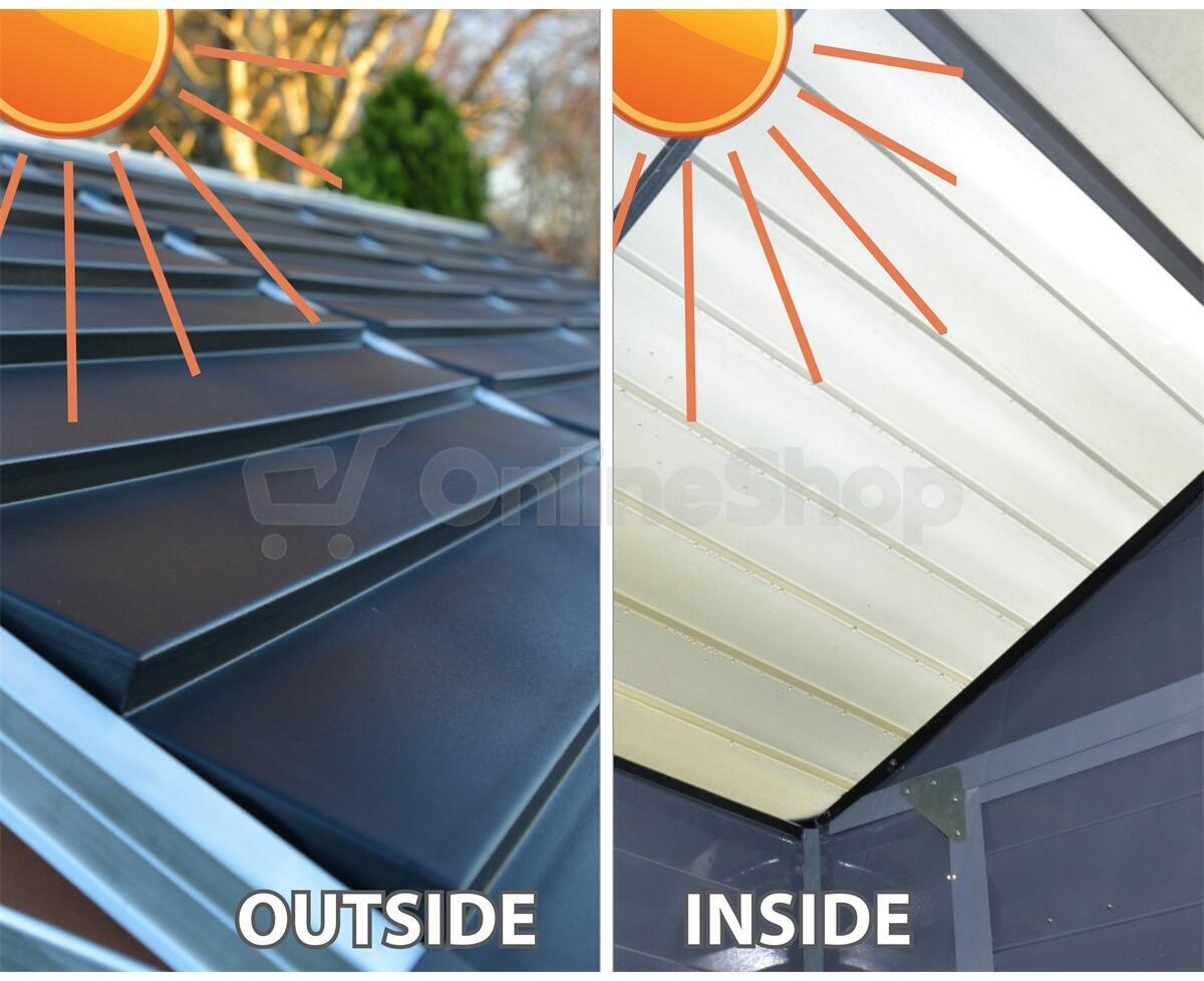 Zahradní domek Palram Skylight 6x10 hnědý