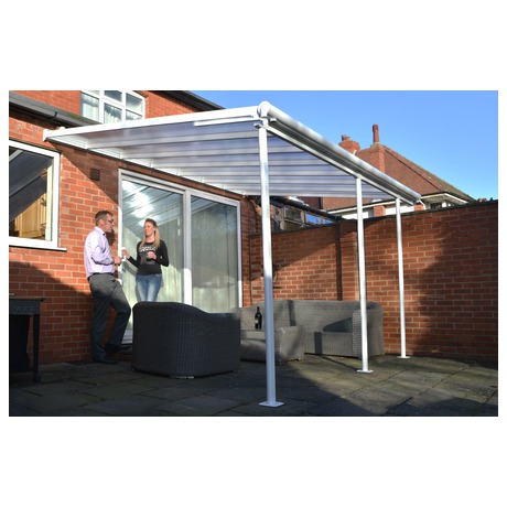 Pergola Palram Sierra 5400 bl 3 x 5,46 hlinkov (montovan)