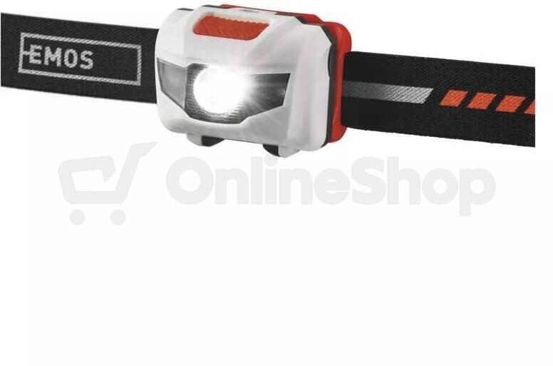 Emos LED čelovka P3521, 85 lm, 65 m, 3× AAA