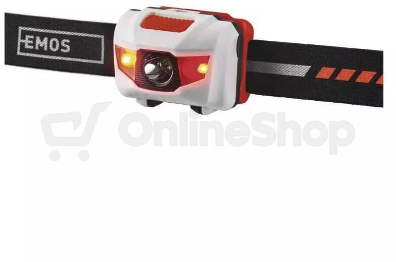 Emos LED čelovka P3521, 85 lm, 65 m, 3× AAA