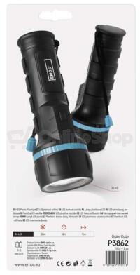 Emos LED ruční svítilna P3862, 20 lm,2× D
