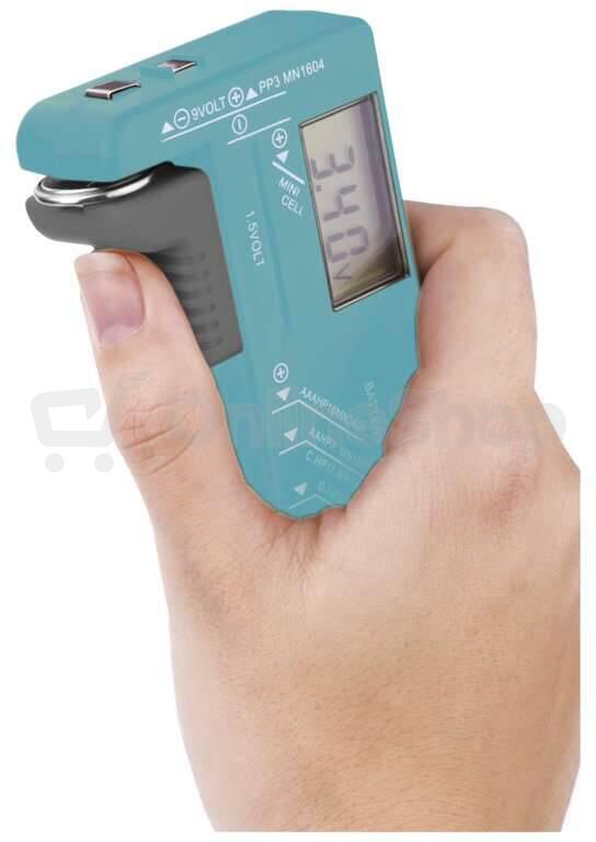 Univerzální tester baterií Emos (AA, AAA, C, D, 9V, knoflíkových)