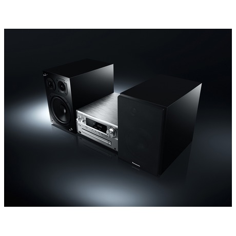 Mikrosystém Panasonic SC-PMX100EGS, stříbrný
