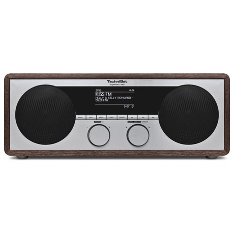 Radiopřijímač TechniSat DigitRadio 450, DAB, ořechové dřevo - Technisat DigitRadio 450, DAB, ořechové dřevo (foto 3)