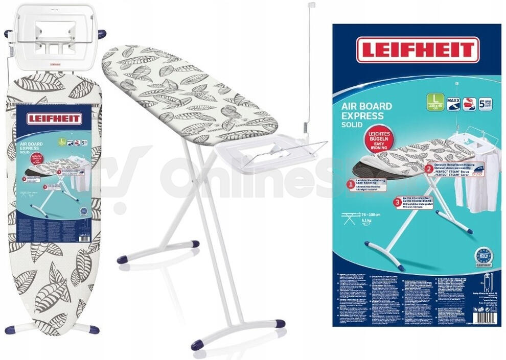 Žehlící prkno Leifheit AirBoard Express L Solid MAXX