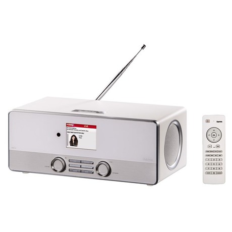 Radiopřijímač Hama DIR3110 DAB+ internetové rádio, bílý - Hama DIR3110 DAB/FM, bílé (foto 8)