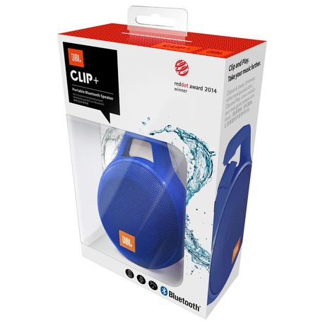 Přenosný reproduktor JBL CLIP+ modrý - JBL CLIP+ modrý (foto 7)